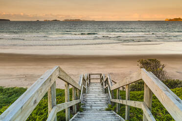 Opito Beach, near Whitianga Village, Coromandel Peninsula, Waikato, North Island, New Zealand, Pacific - RHPLF18938