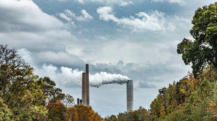 Kohlebefeuertes Kraftwerk in Ohio - CAVF91660