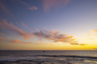 Clouds above sea at sunset - SIEF10069