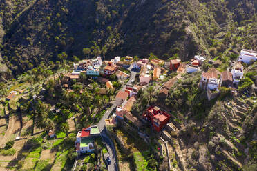 Colorful houses in mountain landscape - SIEF10088