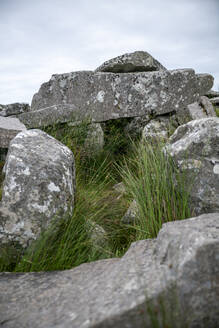 Republik Irland, Grafschaft Donegal, Megalithisches Grabmal Cloghanmore - BIGF00084