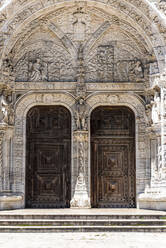 Portugal, Lisbon, Portal of Jernimos Monastery - EGBF00664