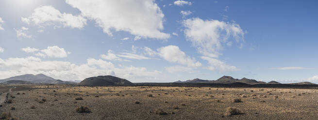El cuervo volcano landscape in Lanzarote, Spain - SNF01088