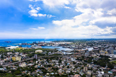 Stadtbild am Indischen Ozean in Port Louis, Mauritius - AMF09049