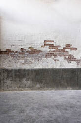 Weathered brick wall in abandoned factory - VEGF03720