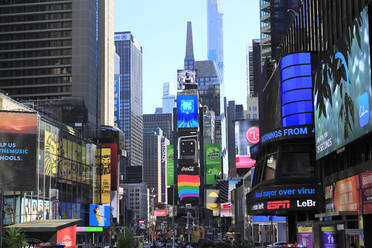 Times Square, Manhattan, New York City, New York, Vereinigte Staaten von Amerika, Nordamerika - RHPLF19055