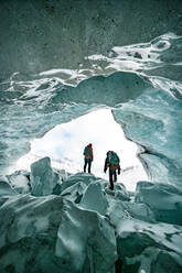 Inside Glaciers On Icefields Parkway - CAVF92197