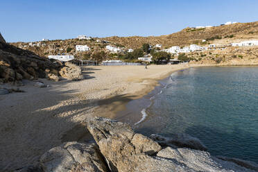 Verlassener Strand Super Paradise, Mykonos, Kykladen, Griechische Inseln, Griechenland, Europa - RHPLF19187