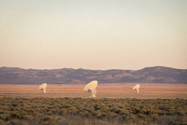 Very Large Array satellite dishes in New Mexico - CAVF92367