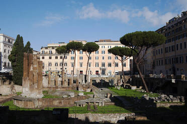 The ancient Roman temples of Largo di Torre Argentina, Rome, Lazio, Italy, Europe
 - RHPLF19222