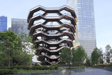 The Vessel, Staircase, Hudson Yards, Public Square and Gardens, Manhattan, New York City, New York, United States of America, North America - RHPLF19231