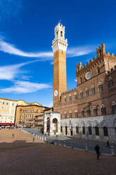 Piazza del Campo, Hauptplatz in Siena, UNESCO-Weltkulturerbe, Toskana, Italien, Europa - RHPLF19303