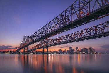 The New Orleans bridge in the evening - CAVF93086