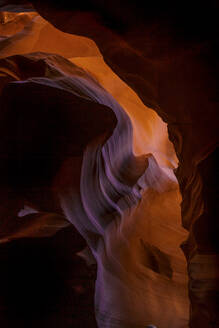 Landscape images of Antelope Canyon near Page, Arizona. - CAVF93243