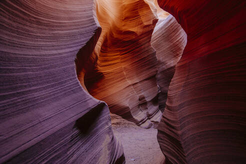 Landscape images of Antelope Canyon near Page, Arizona. - CAVF93247