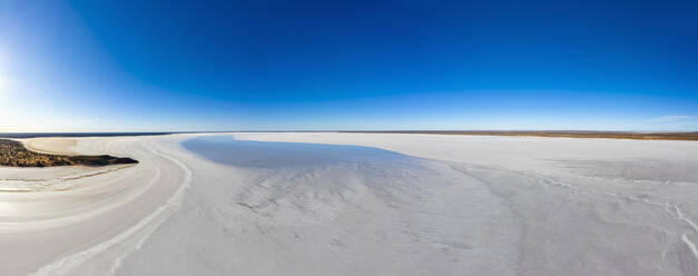 Australien, Südaustralien, Luftaufnahme des Salzsees im Lake Hart Gebiet - FOF12109