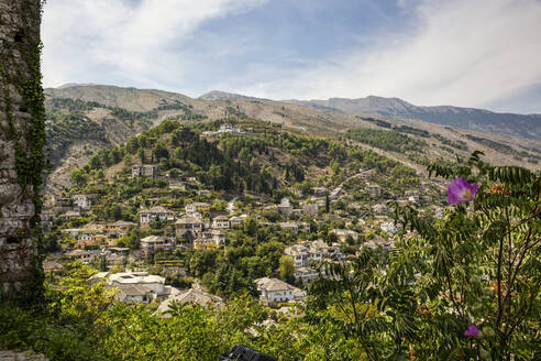 Alte Stadt inmitten von Bäumen in Mali I Gjere, Gjirokaster, Albanien - MAMF01639