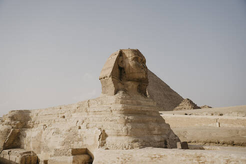 Ägypten, Kairo, Große Sphinx von Gizeh - LHPF01386