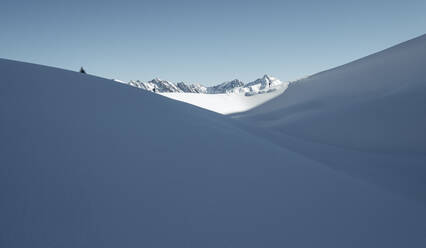Schneebedeckte Berge, Lechtaler Alpen, Tirol, Österreich - WFF00494