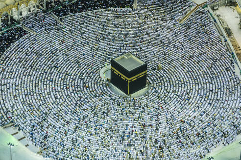 Die jährliche islamische Pilgerreise nach Mekka, der heiligen Stadt in Saudi-Arabien, die Hadsch - MINF16025