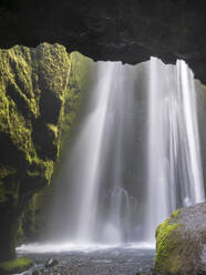 Langzeitbelichtung des Wasserfalls Seljalandsfoss - LAF02697