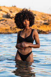 Black bikini Stock Photos, Royalty Free Black bikini Images