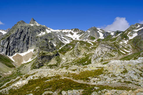 Italy, Aosta Valley, Pain du Sucre at Great Saint Bernard - LBF03483