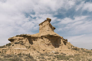 Sandstone rock formation in Monegros Desert - OCAF00655