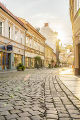 Street scene in Bielsko Biala, Silesia, Poland, Europe - RHPLF19586