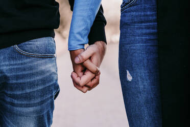 Couple holding hands of each other - EBBF03427