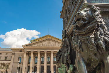 Mahnmal der Bayerischen Staatsoper in München, Bayern, Deutschland - TAMF02965