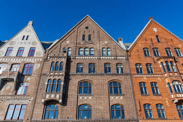 Norwegen, Bergen, Hanseatische Stadthäuser von Bryggen - RUNF04404