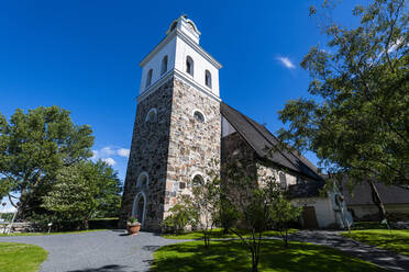 Finnland, Rauma, Kirche des Heiligen Kreuzes in der Altstadt von Rauma - RUNF04441
