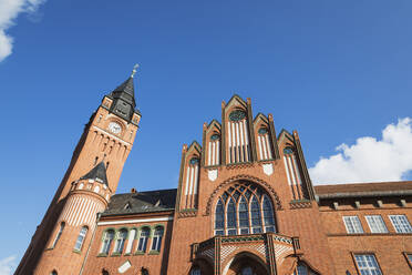 Deutschland, Berlin, Tiefblick auf das Rathaus Kopenick - GWF07037