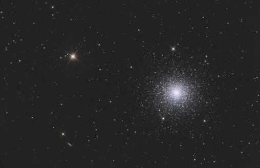 Astrophotographie des Kugelsternhaufens Messier 3 im Sternbild Canes Venatici - THGF00085