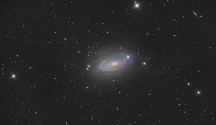 Astrophotography of Messier 63 spiral galaxy in Canes Venatici constellation - THGF00086