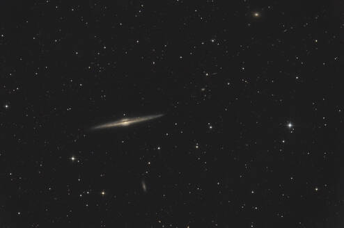 Astrophotographie der Galaxie NGC 4565 im Sternbild Coma Berenices - THGF00090