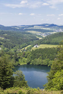 Gemundener Maar und umliegende Landschaft - GWF07085