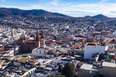 Blick über das UNESCO-Weltkulturerbe, Zacatecas, Mexiko, Nordamerika - RHPLF20035