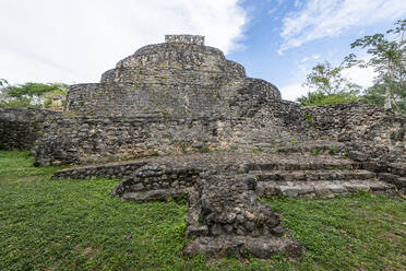Yucatec-Maya archaeological site, Ek Balam, Yucatan, Mexico, North America - RHPLF20122