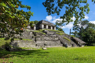 The Maya ruins of Palenque, UNESCO World Heritage Site, Chiapas, Mexico, North America - RHPLF20130