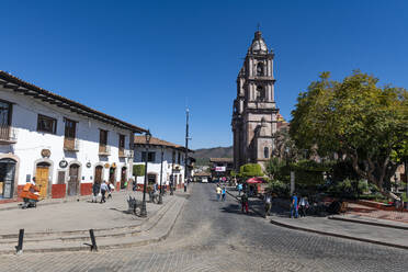 Parroquia de San Francisco de Asis, Valle de Bravo, state of Mexico, Mexico, North America - RHPLF20157