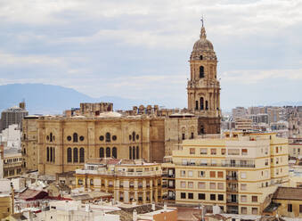 Catedral de la Encarnacion, Kathedrale, Blick von oben, Malaga, Andalusien, Spanien, Europa - RHPLF20190