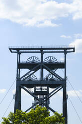 Metallic shaft tower at Dortmund, North Rhine Westphalia, Germany - WIF04417