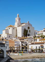 Kirche Santa Maria, Cadaques, Halbinsel Cap de Creus, Katalonien, Spanien, Europa - RHPLF20278