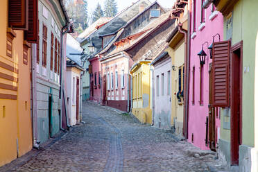 Historic Centre of Sighisoara, UNESCO World Heritage Site, Romania, Europe - RHPLF20296