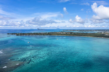 Idyllic ocean at Trou Aux Biches, Mauritius, Africa - AMF09214