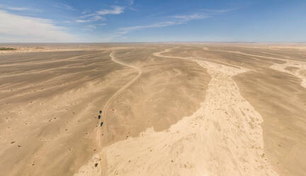 Luftaufnahme der Wüste Gobi, Mongolei. - AAEF09291