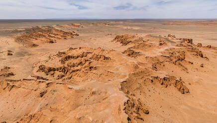 Luftaufnahme der Wüste Gobi, Mongolei. - AAEF09302
