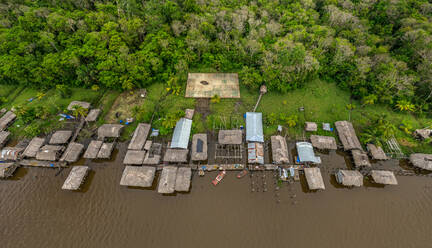 Luftaufnahme des Deltas des Orinoco, Venezuela. - AAEF09305